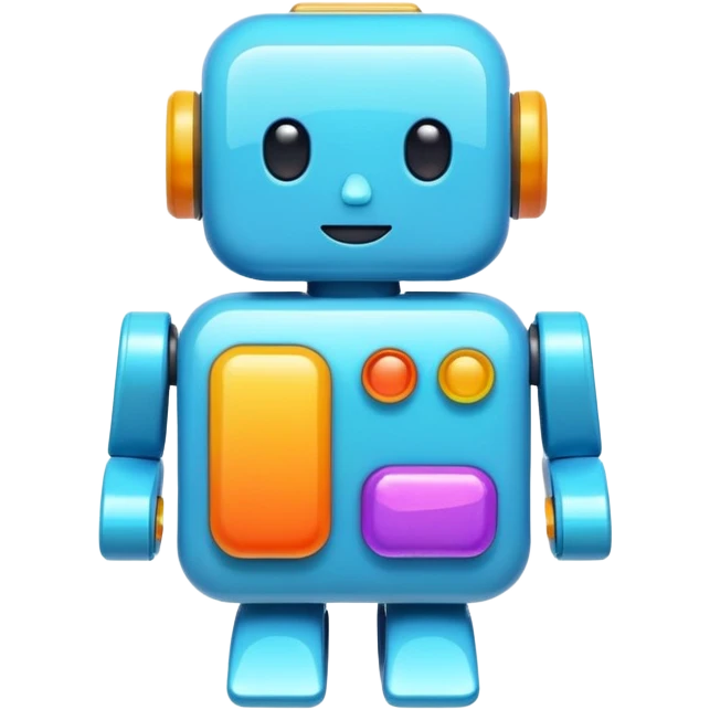 depict the concept of AI in a fun way - not using a robot emoji