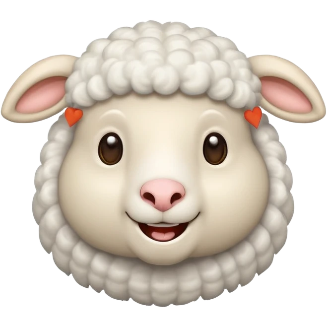 connect these 2 emojis 🐑😍 emoji