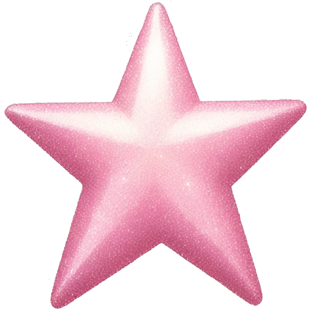 Light pink sparkle star✨ emoji