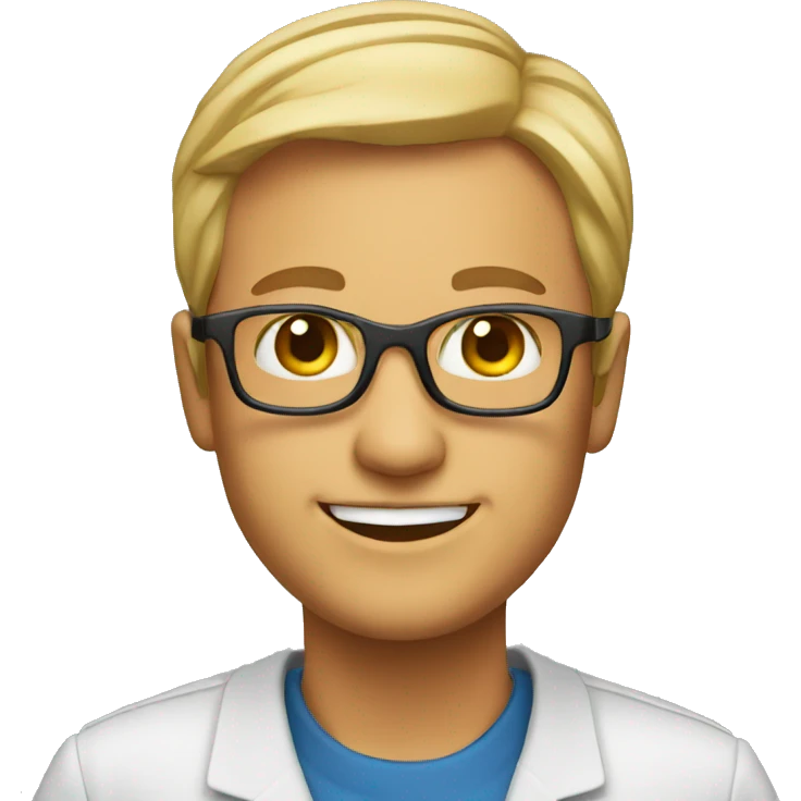 Smiling teacher emoji