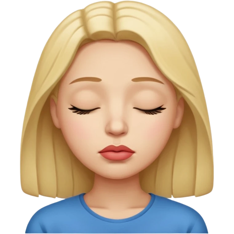  علامت سکوت گنگ با لب های گنچه ایموجی  emoji