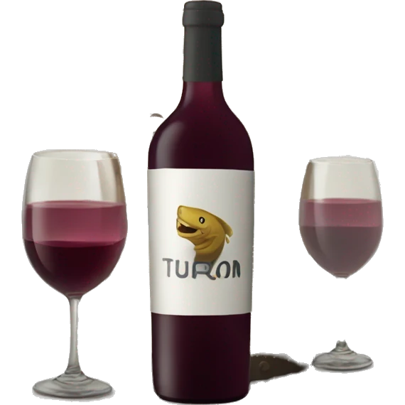tiburon copa de vino emoji
