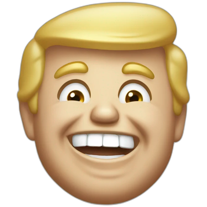 trump laughing emoji