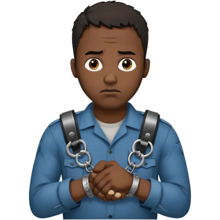  черный мужчина из афганистана в наруниках  emoji