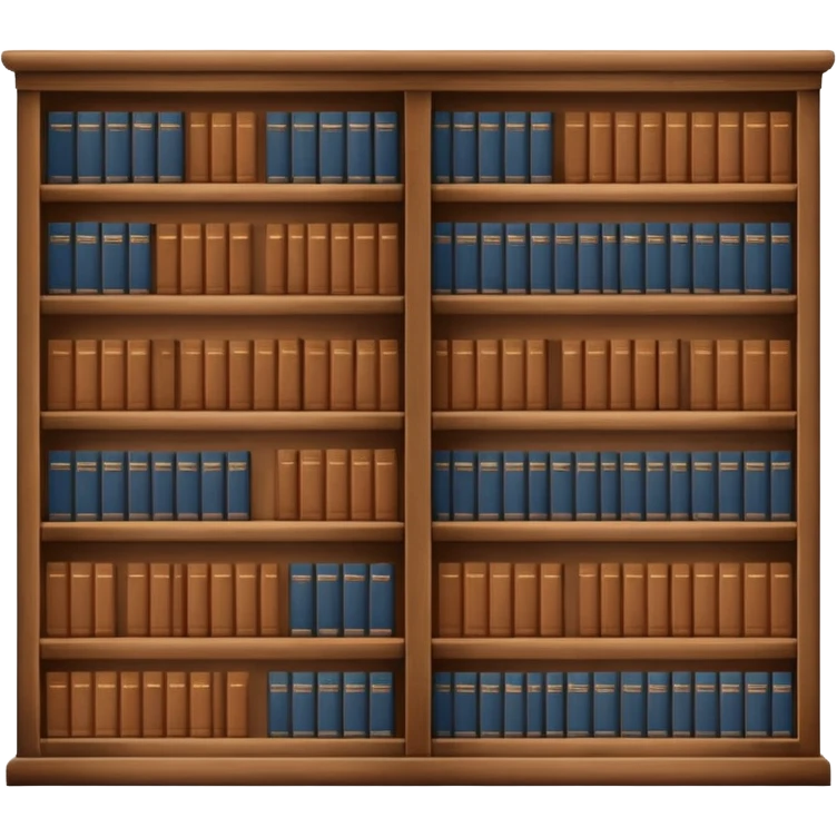 bookshelves emoji