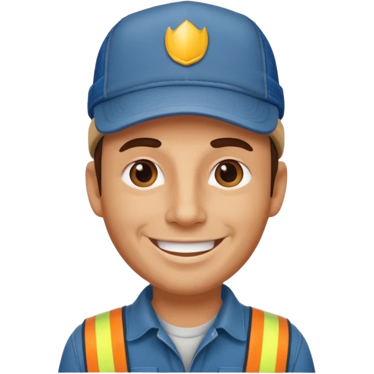 truck driver emoji