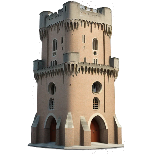 The Dom tower in Utrecht emoji