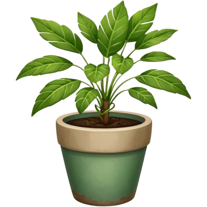 Potted Sidewalk Plant emoji