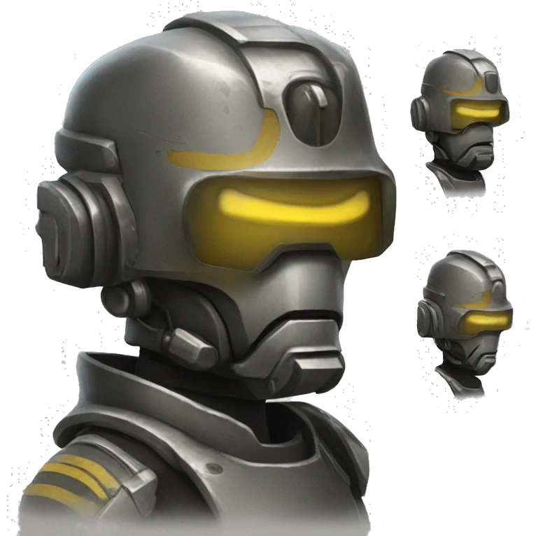 Enclave sergeant in power armor emoji