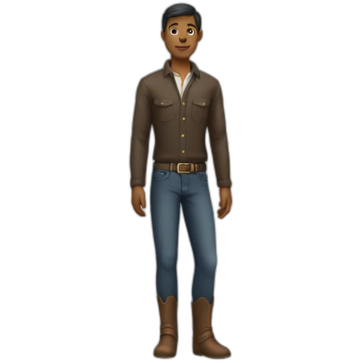 horse male full body emoji