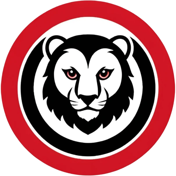 San Diego State University logo, minimal design, red and black colors emoji