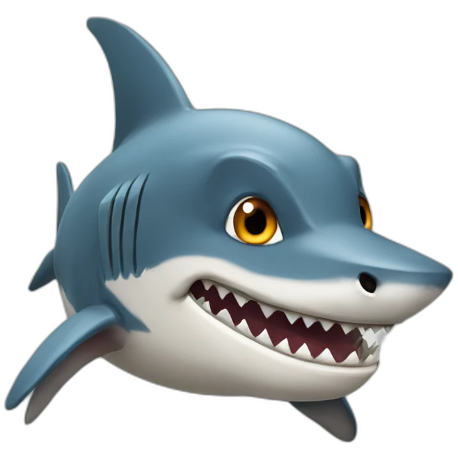 Shark fox emoji