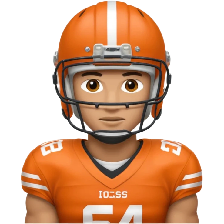 College football player emoji