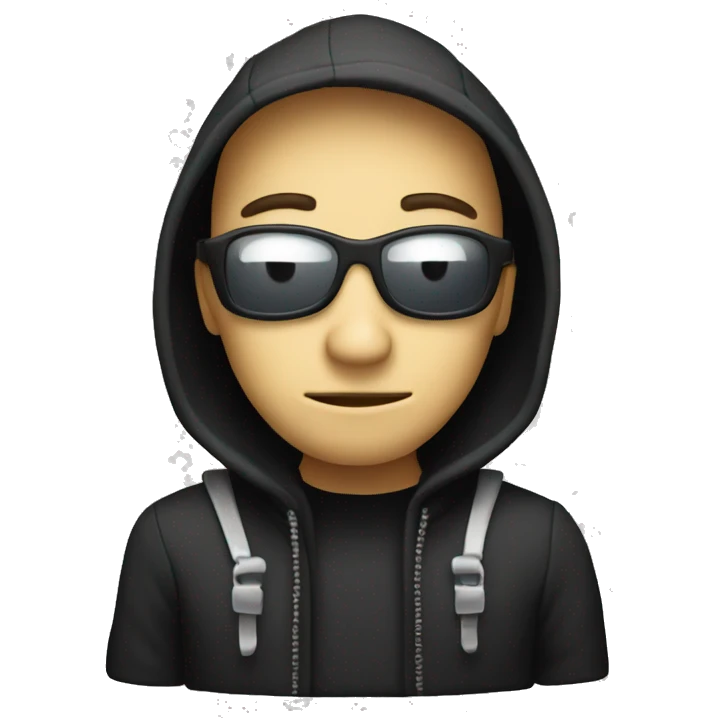 Computer hacker emoji