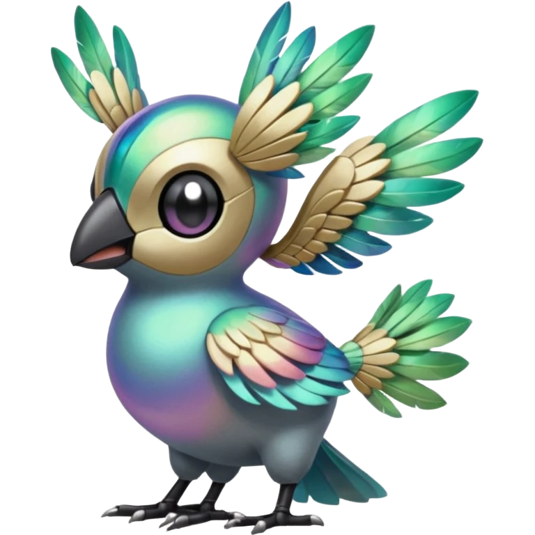 Meloetta-Chatot-Pokémon-Fakémon-creature emoji