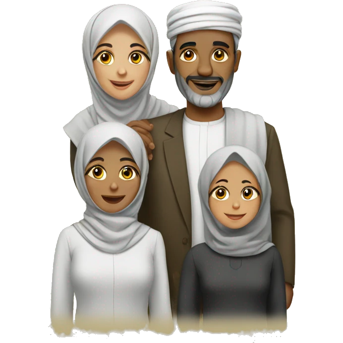 Muslim family emoji