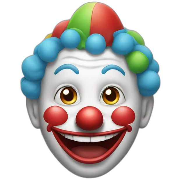 clown happy emoji