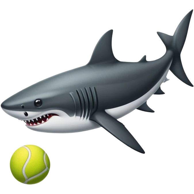 Tiburón con tenis nike emoji
