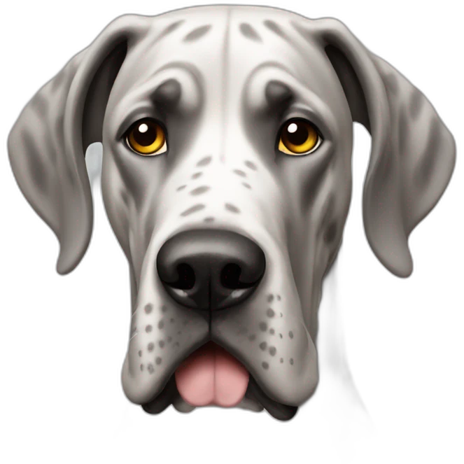 Great Dane Dog emoji