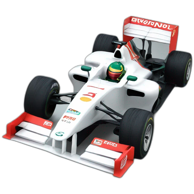 F1 car emoji
