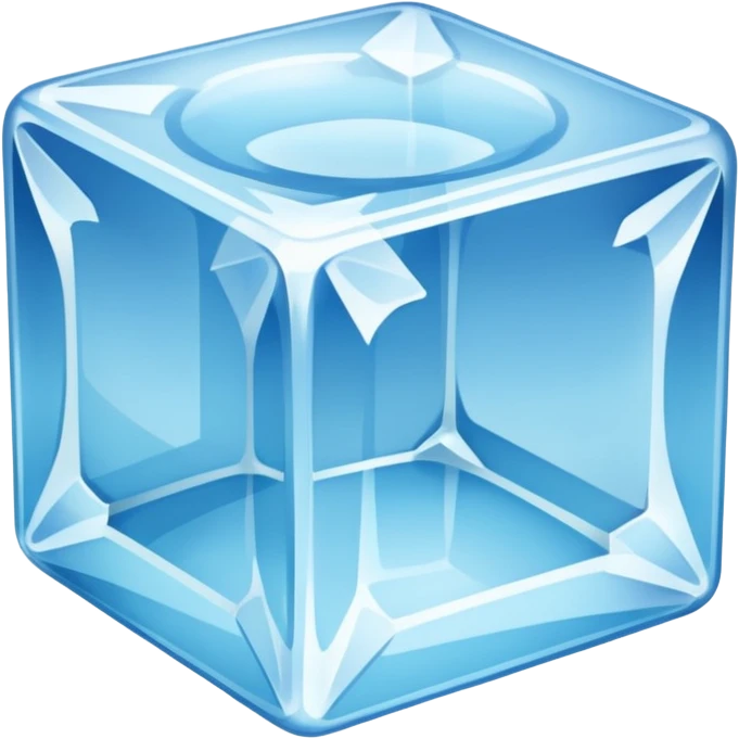 Ice cube emoji