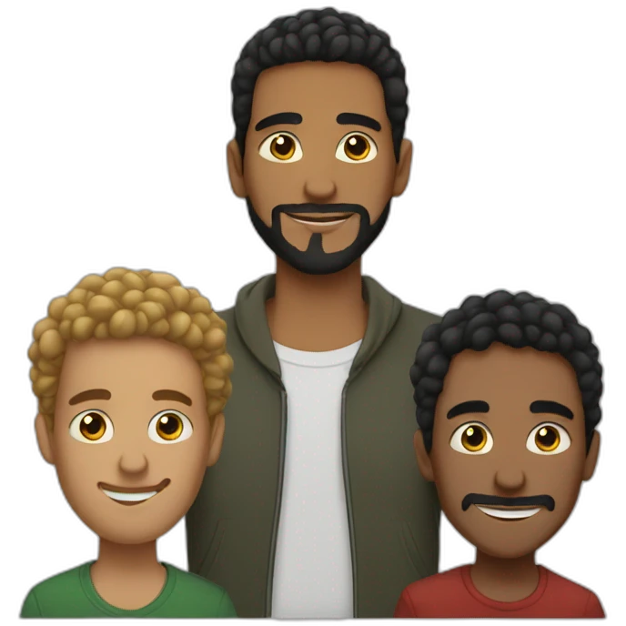 abdel, zach and paulo emoji