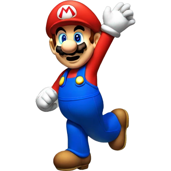 Super Mario dance emoji