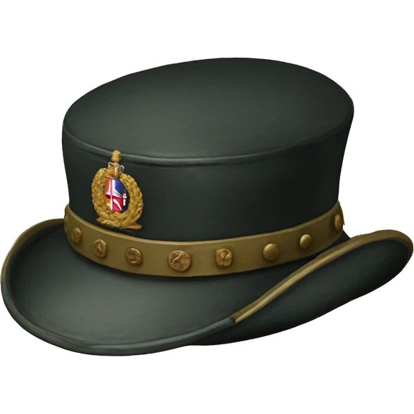 british military hat 19 century emoji