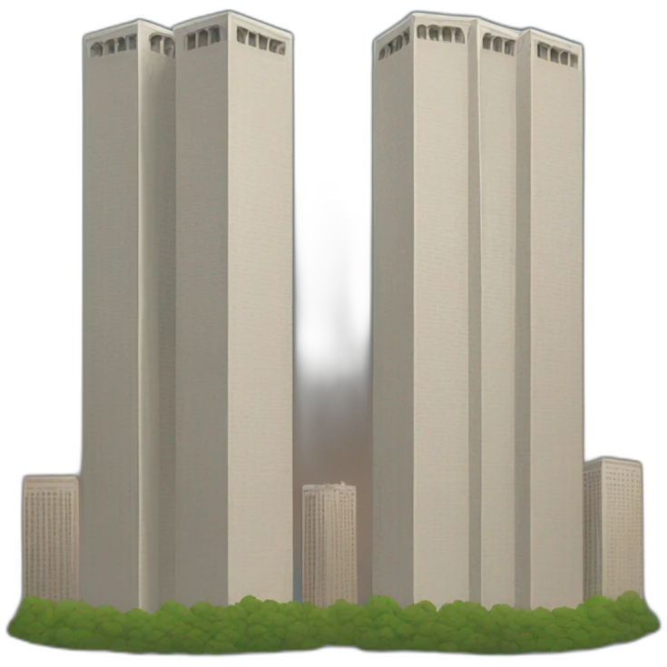 Twin towers emoji
