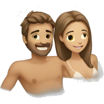Couple bathing emoji