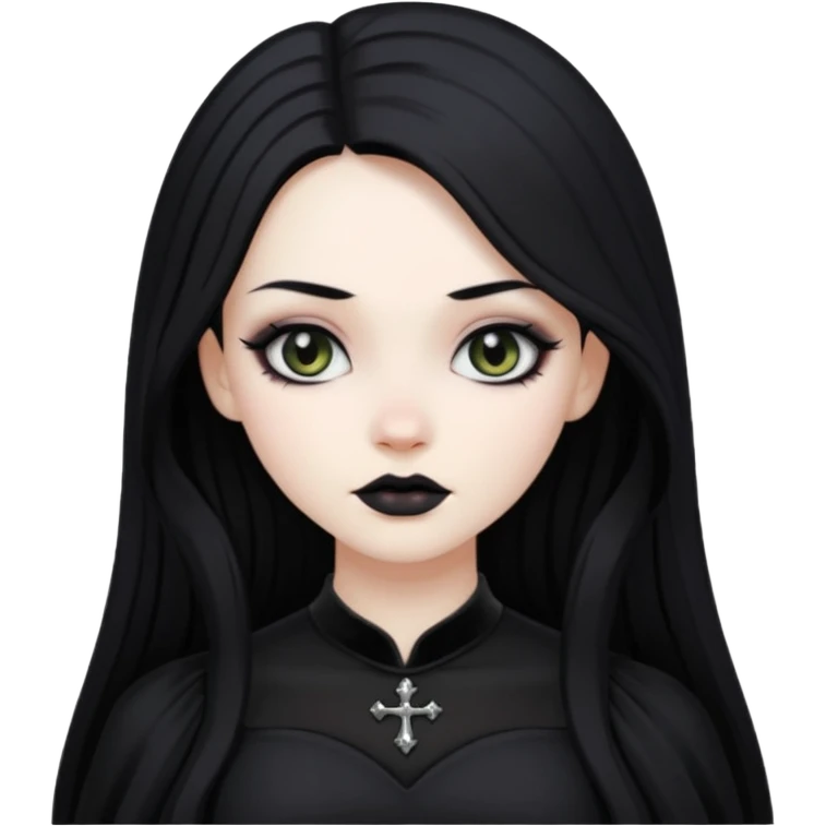 gothic woman emoji