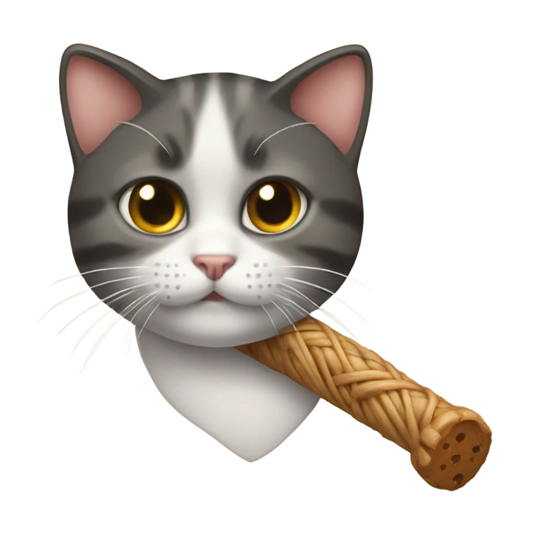 Cane e gatto che si inseguono emoji