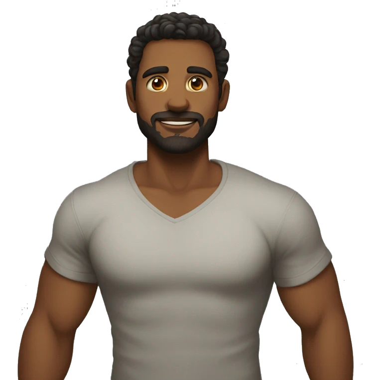 homem imponente  emoji