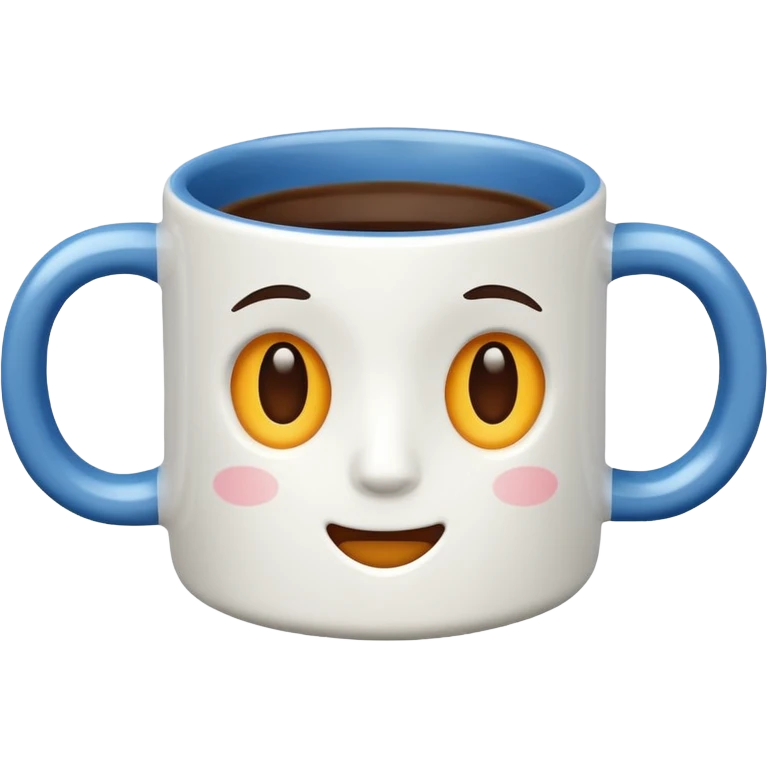 Realistic coffee mug emoji