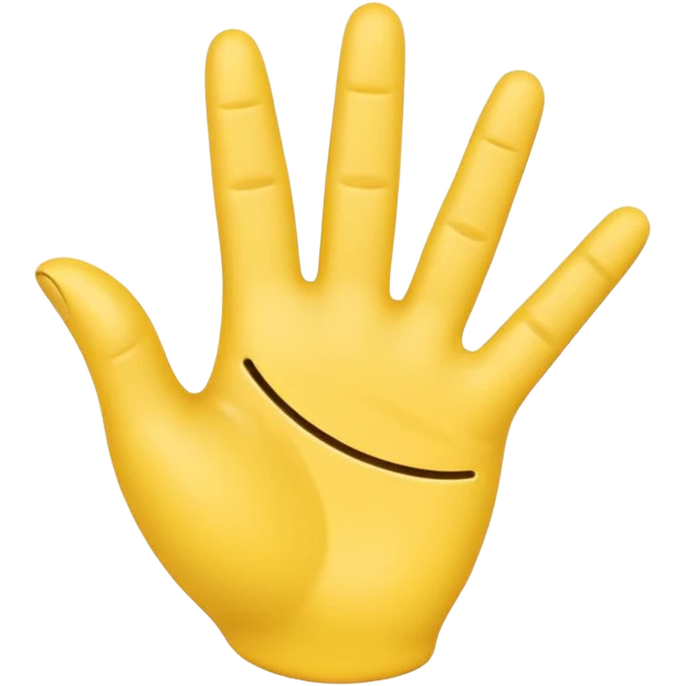 A 3D Apple-style yellow hand emoji, posed gracefully as if dancing, index finger extended and drawing a circular motion in the air, elegant curved motion lines around the finger showing the round movement, playful and dynamic gesture, smooth glossy surface, clean minimal background emoji