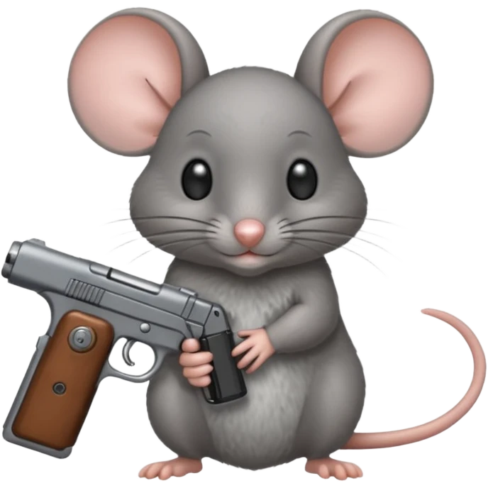 🐁🔫 emoji