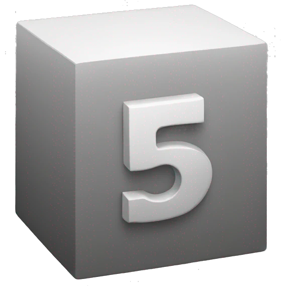 3d plus sign monotone emoji