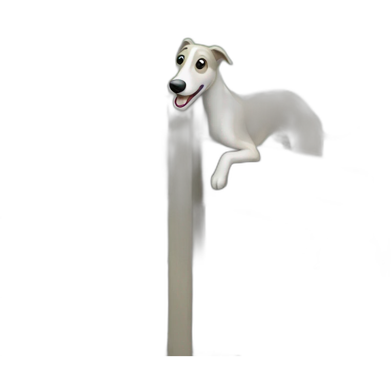 Greyhound building fence emoji