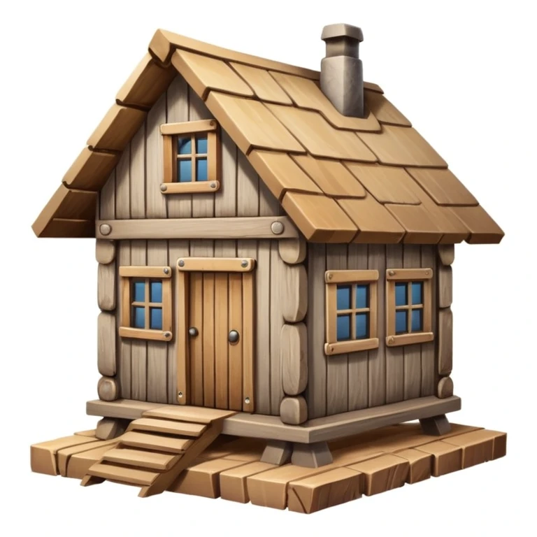 A house on nail emoji