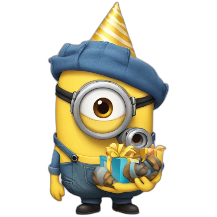 minion birthday emoji