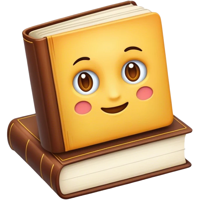 book, no face emoji