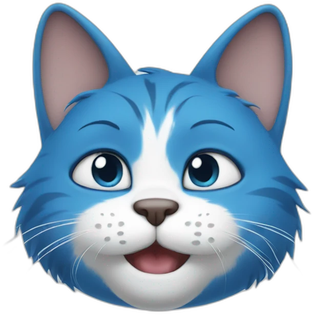 Smurf cat emoji