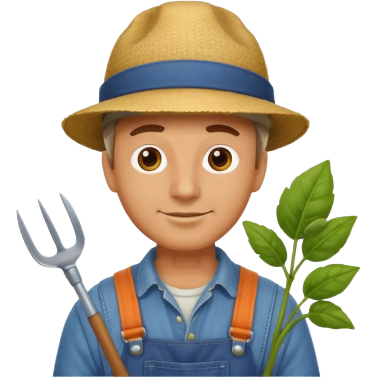 man gardener  emoji