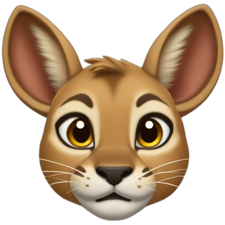 Pumba the caracal emoji
