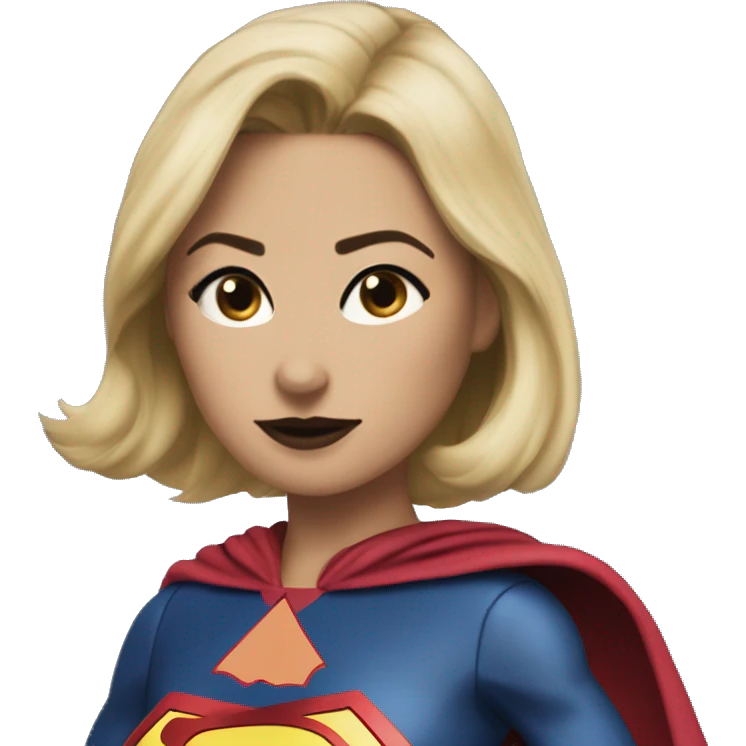 Kara Zor-El Supergirl emoji