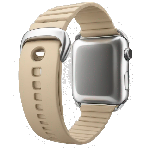 Iwatch beige band emoji