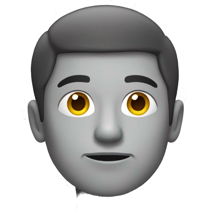 A person who thinks looks to the left side  emoji