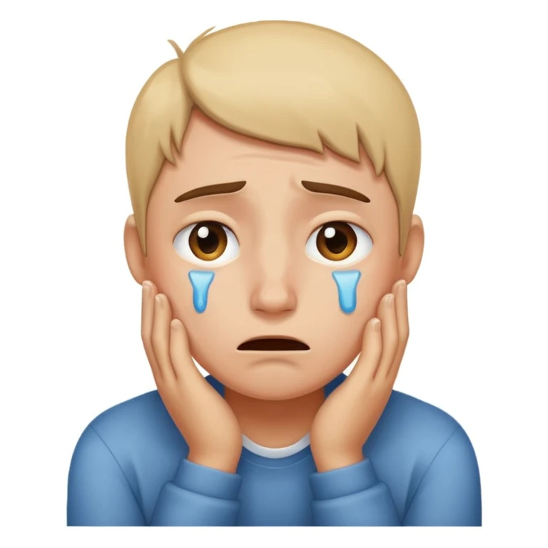 Mental breakdown emoji