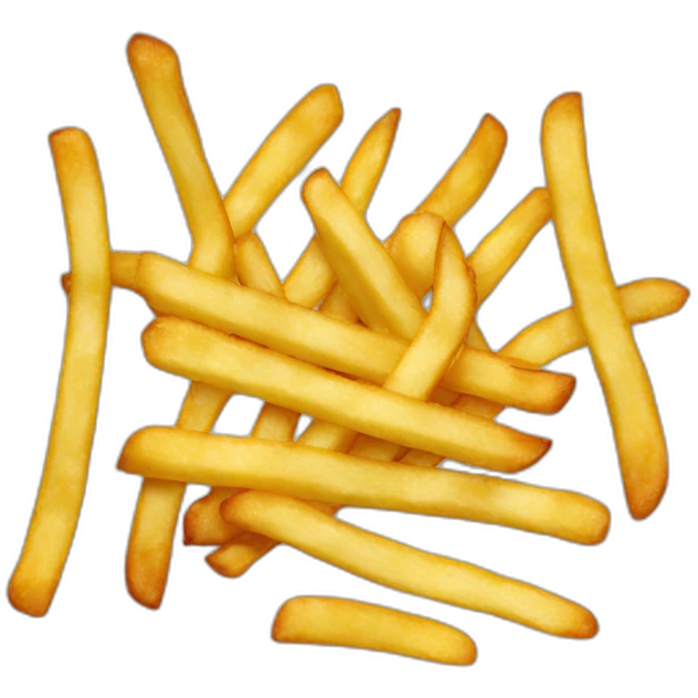 French fries emoji