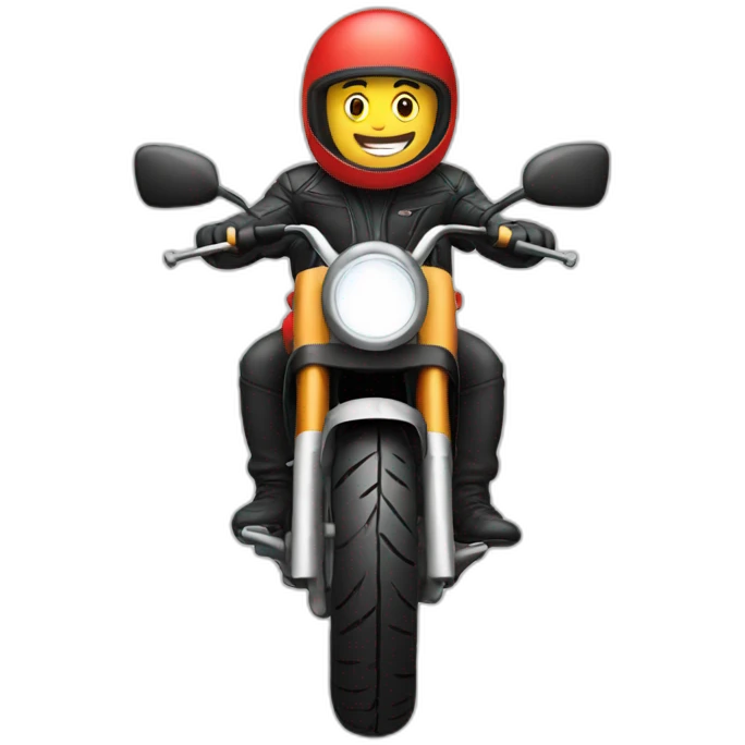 moto in car emoji